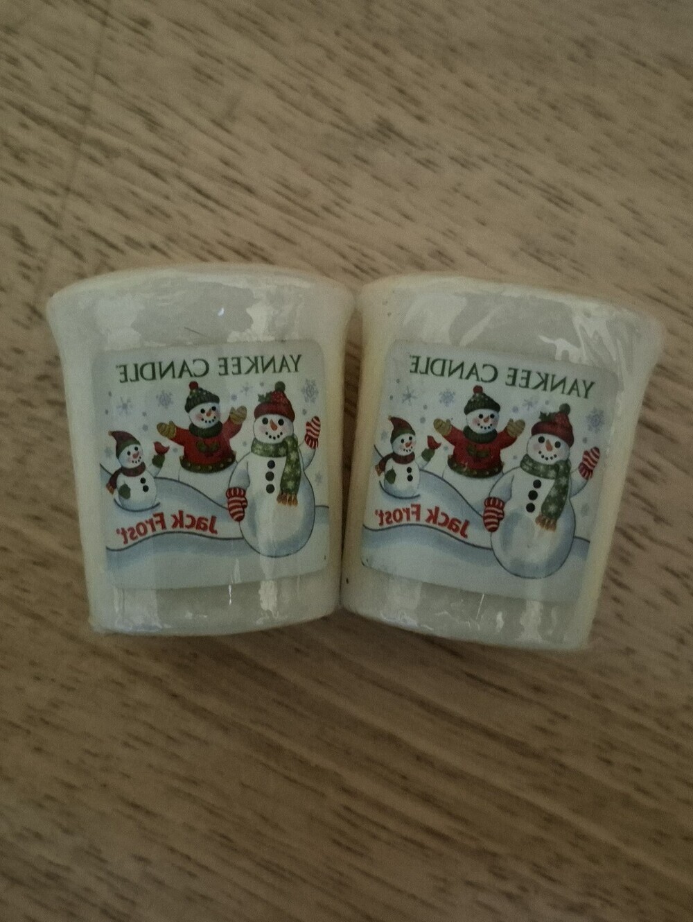 Vintage Yankee Candle Jack Frost Sealed Candle Lot Retired Scent